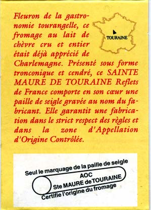 Explication AOC Sainte-Maure-de-Touraine