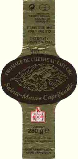 Bague fromage Sainte-Maure Caprifeuille