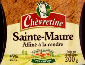 Vignette de fromage de Sainte-Maure-de-Touraine