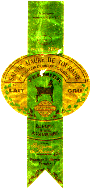 Bande fromage Sainte-Maure-de-Touraine - Ets Hardy