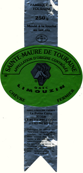 Bande fromage Sainte-Maure-de-Touraine - GAEC Limouzin