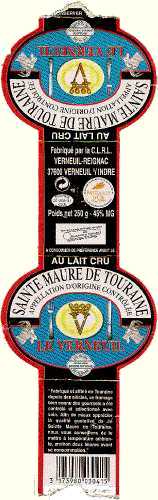 Bande fromage Sainte-Maure-de-Touraine - Verneuil