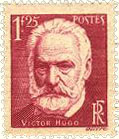 Victor Hugo — timbre La Poste (France)