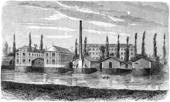 Câtellerault (France-Vienne) manufacture d'armes impériale pendant le Second Empire