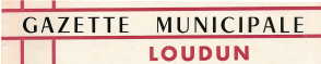 La Gazette municipale Loudun