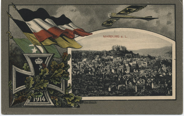 Marburg-an-der-Lahn (Allemagne) 1914