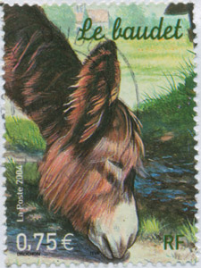 Baudet du Poitou - La Poste France - 2004